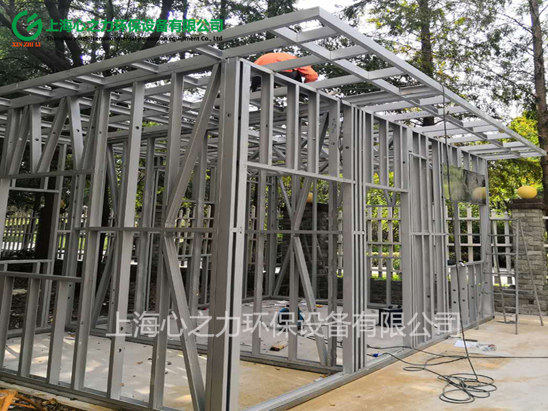 東城垃圾房現(xiàn)場(chǎng)安裝場(chǎng)景圖實(shí)拍